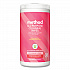 All Purpose Cleaning Wipes, 1 Ply, Pink Grapefruit, White, 70/Canister, 6/Carton (338527)