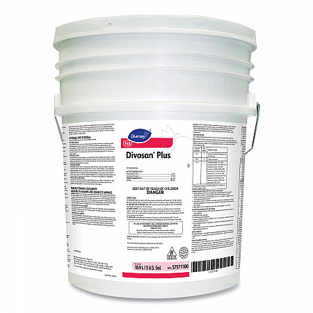 Divosan Plus Spectrum Sanitizer, 5 gal Pail (57571100)