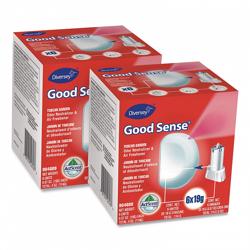 Good Sense Automatic Spray System, Tuscan Garden, 0.67 oz Cartridge, 12/Carton (101109732)