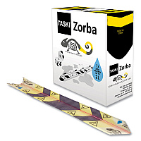Zorba Absorbent Control Strips, 0.5 gal, 1" x 100 ft, 50 Strips/Box (D7523269)