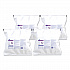 Oxivir 1 Wipes, 1-Ply, 11 x 12, Cherry Almond Scent, 160/Refill Pack, 4 Packs/Carton (100850925)