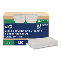 2 in 1 Wiper, 1-Ply, 13" x 21", White, 120/Carton (192815)
