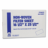Filter Sheet, 16.5 x 25.5, 100/Carton (FS1625)