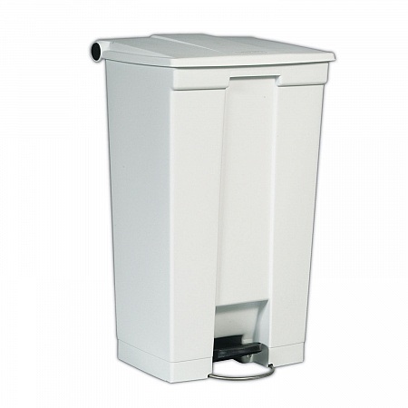 Legacy Step-On Receptacle, 23 gal, Plastic, White (FG614600WHT)