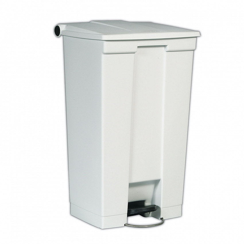 Legacy Step-On Receptacle, 23 gal, Plastic, White (FG614600WHT)
