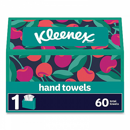 Everyday Hand Towels, 1-Ply, 8 x 9.1, White, 60 Towels/Box (38586BX)
