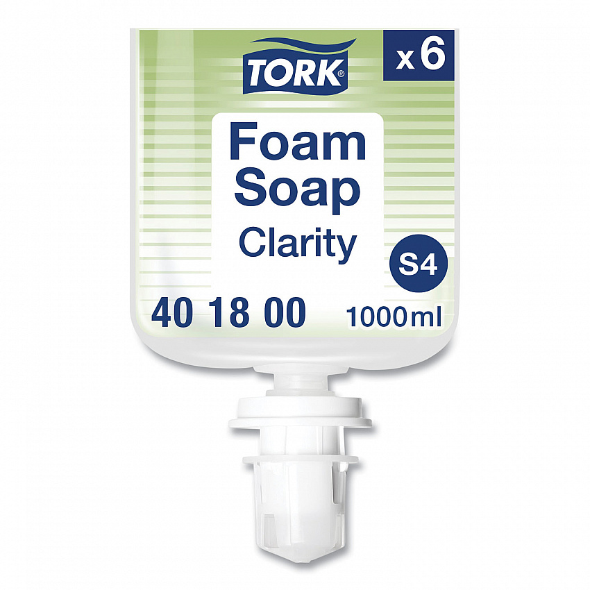 Clarity Hand Soap Refill, Unscented, 1 L, 6/Carton (401800)