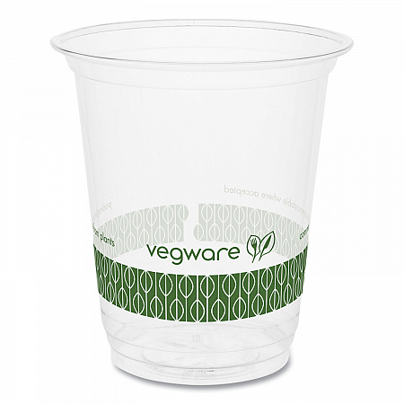76-Series Cold Cup, 7 oz, Plastic, Clear/Green, 1,000/Carton (R200G)
