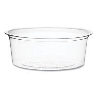 Portion Pots, 2 oz, Plastic, Clear, 2,000/Carton (CF7057)