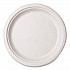 Nourish Molded Fiber Tableware, Compostable, Plate, Sugarcane, 10