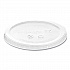 Round Deli Pot Lids, Compostable, For 8 oz to 32 oz Deli Containers, Clear, Plastic, 500/Carton (VDC120H)