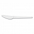 White CPLA Cutlery, General Purpose Knife, Plastic, White, 1,000/Carton (VWKN65)