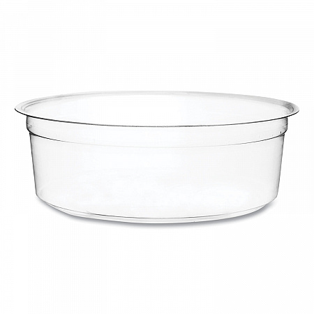 Round Deli Pots, Compostable, 8 oz, 4.6