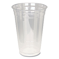 Kal-Clear PET Cold Drink Cups, 20 oz, Plastic, Clear, 50/Bag, 20 Bags/Carton (KC20)
