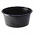 Portion Cups, 3.25 oz, Plastic, Black, 125/Sleeve, 20 Sleeves/Carton (PC325B)