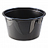 Portion Cups, 4 oz, Plastic, Black, 125/Sleeve, 20 Sleeves/Carton (PC400B)