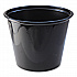 Portion Cups, 5.5 oz, Plastic, Black, 125/Sleeve, 20 Sleeves/Carton (PC550B)