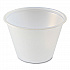 Portion Cups, 2.5 oz, Plastic, Translucent, 125/Sleeve, 20 Sleeve/Carton (PC250)