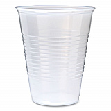 RK Ribbed Cold Drink Cups, 9 oz, Plastic, Clear, 100/Sleeve, 25 Sleeves/Carton (RK9)