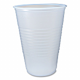 RK Ribbed Cold Drink Cups, 14 oz, Plastic, Clear, 50/Sleeve, 20 Sleeves/Carton (RK14)