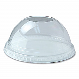 Kal-Clear/Nexclear Drink Cup Lids, Dome Lid with 1" Hole, Fits 5 oz to 24 oz Cold Cups, Plastic, Clear, 1,000/Carton (DLKC1624)