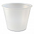 Portion Cups, 5.5 oz, Plastic, Translucent, 125/Sleeve, 20 Sleeve/Carton (PC550)
