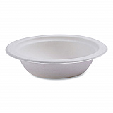 Vanguard Renewable and Compostable Sugarcane Bowls, 12 oz, White, 1,000/Carton (EPBL12NFA)