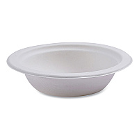 Vanguard Renewable and Compostable Sugarcane Bowls, 12 oz, White, 1,000/Carton (EPBL12NFA)