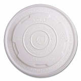 World Art PLA-Laminated Soup Container Lids, For 12 oz to 32 oz Containers, White, Plastic, 50/Pack, 10 Packs/Carton (EPECOLIDSPL)
