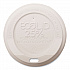 EcoLid 25% Recycled Content Hot Cup Lid, Fits 8 oz Hot Cups, Plastic, White, 100/Pack, 10 Packs/Carton (EPHL8WR)