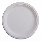 Vanguard Renewable and Compostable Sugarcane Plates, 6" dia, White, 1,000/Carton (EPP016NFA)