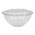 Renewable and Compostable Salad Bowls with Lids, 24 oz, Clear, Plastic, 50/Pack, 3 Packs/Carton (EPSB24)
