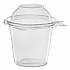 SafeSeal Tamper-Resistant, Tamper Evident Bowls, Dome Lid, 12 oz, 4.36 x 8.84 x 4.52, Clear, Plastic, 256/Carton (SC12D)