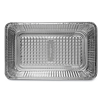 JIF-FOIL Full-Steam Table Pan, Full Size Deep, 3.19" Deep, 12.81 x 20.75, 50/Carton (8540)