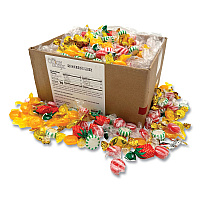 Individually Wrapped Candy Assortments, Assorted Flavors, 5 lb Box (00616)