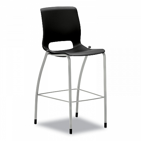 Motivate Four-Leg Cafe Height Stool, Supports Up to 300 lb, 30
