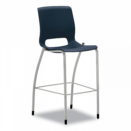 Motivate Four-Leg Cafe Height Stool, Supports Up to 300 lb, 30