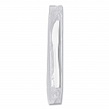 Regal Mediumweight Cutlery, Individually Wrapped, Knife, Plastic, White, 1,000/Carton (MOW20007)