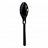 Spoon WeGo Polystyrene, Spoon, Plastic, Black, 1,000/Carton (54101100)