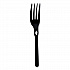 Fork WeGo Polystyrene, Fork, Plastic, Black, 1,000/Carton (54101101)