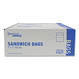 Flip Top Bag, 7" x 7", Clear, 2,000/Carton (FTS77)