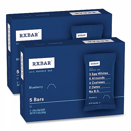Adult Bars, Blueberry, 1.83 oz Bar, 5 Bars/Box, 2 Boxes/Carton (60000741)