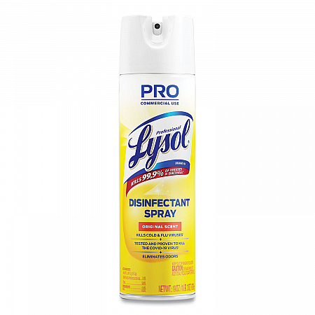 Disinfectant Spray, Original Scent, 19 oz Aerosol Spray (04650EA)