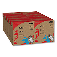 X50 Cloths, POP-UP Box, 12.5 x 9.1, White, 168/Box, 10 Boxes/Carton (83550)