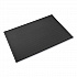 Ribbed Vinyl Anti-Fatigue Mat, Rectangular, Black Ribbed Surface, 36