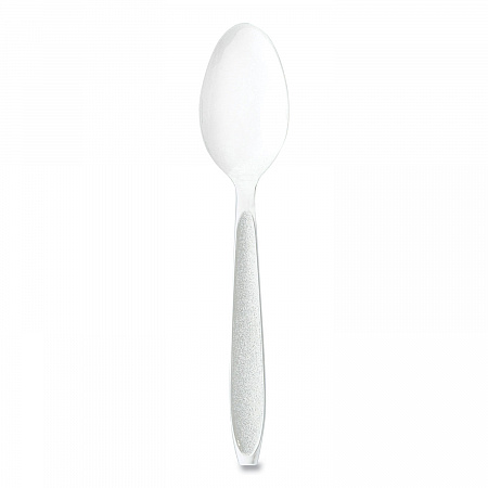 Impress Heavyweight Full-Length Polystyrene Cutlery, Spoon, Plastic, White, 100/Box, 10 Boxes/Carton (HSWTX0007)