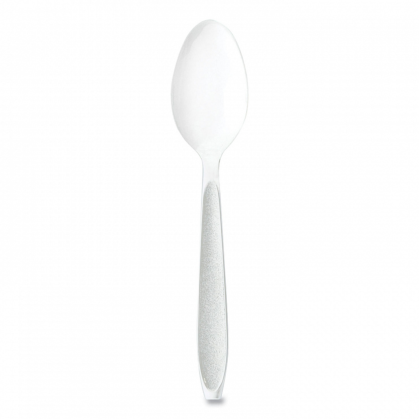 Impress Heavyweight Full-Length Polystyrene Cutlery, Spoon, Plastic, White, 100/Box, 10 Boxes/Carton (HSWTX0007)