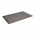 Cushion-Step Marbleized Rubber Mat, Rectangular, Gray Smooth Surface, 24