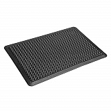 Yoga-Flex, Rectangular, Black High/Low Bubble Surface, 24" x 36" (YF0023BK)