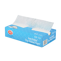Interfolded Dry Waxed Paper Deli Sheets, 10.75 x 10, 500/Box, 12 Boxes/Carton (EZ10)